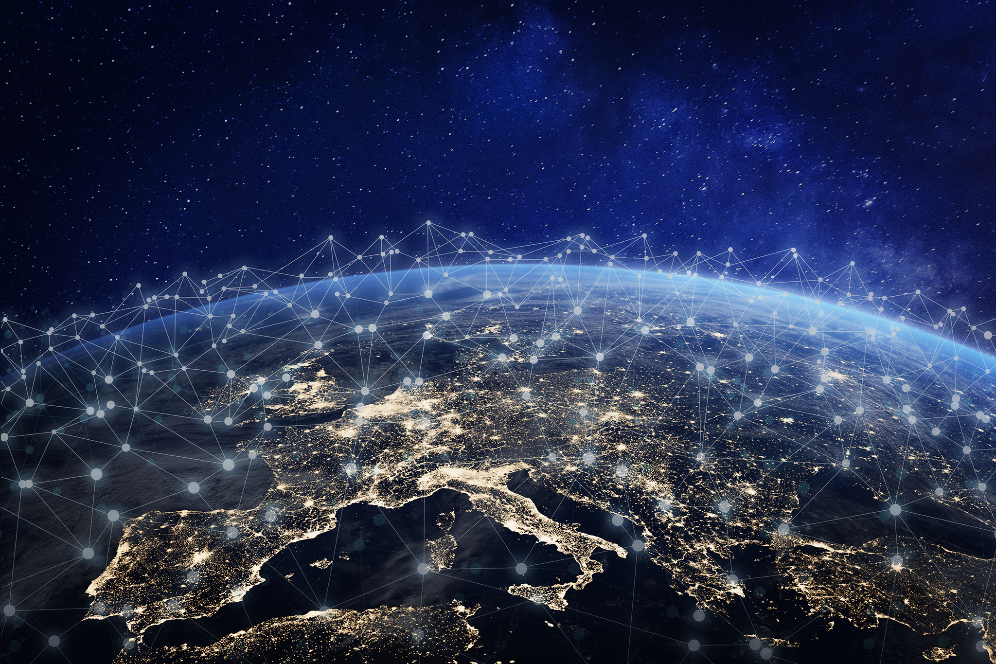 Vernetzte Welt durch Kommunikationssysteme 